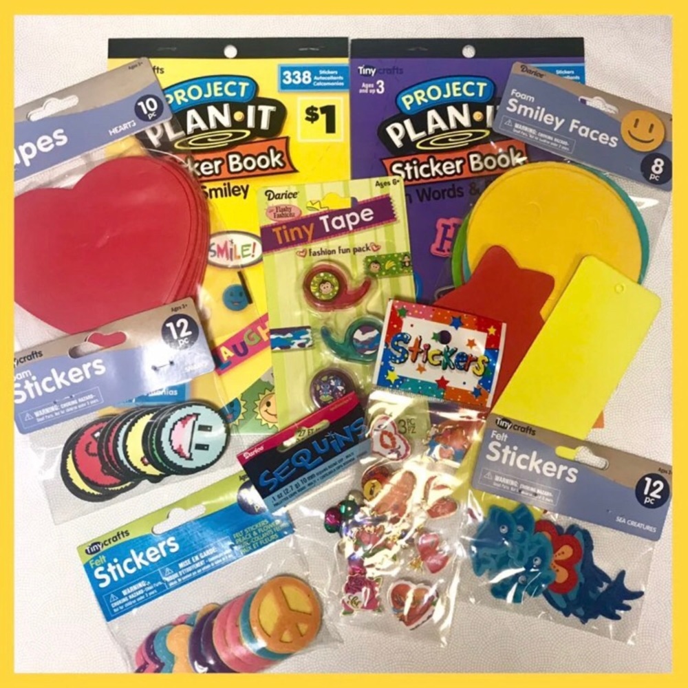 Foamies, Stickers, and More Fun Bundle! All New